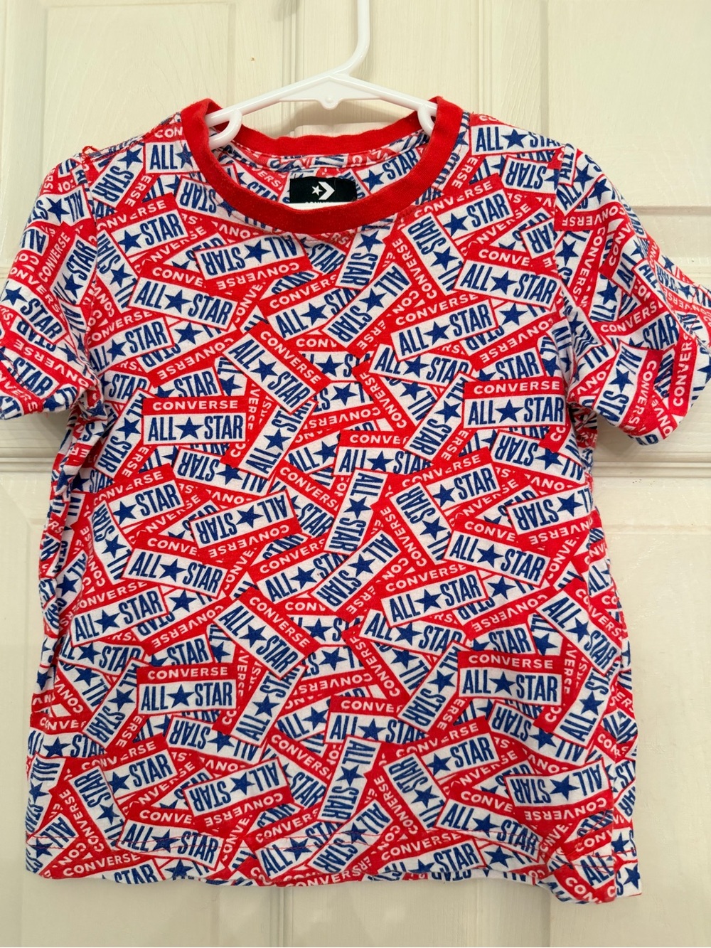 Converse Kids' Red White & Blue All-Star Graphic Tee